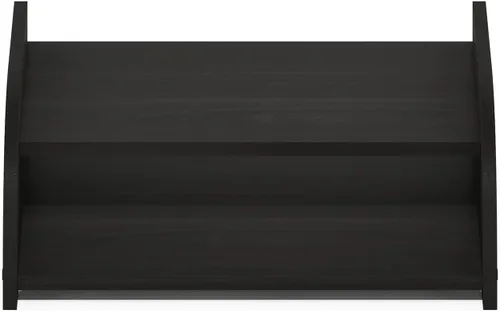 Miniatura 6 de Furinno Organizadores y accesorios de escritorio clásicos, elevador de monitor de 2 niveles, organización de oficina, estante superior de Espresso