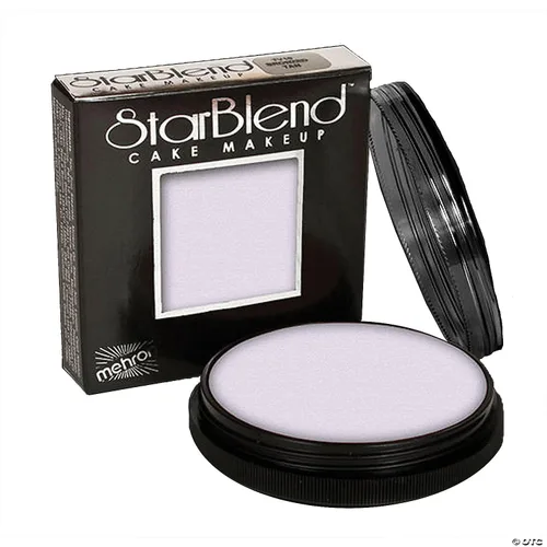 Mehron Makeup StarBlend Maquillaje en Pastilla | Polvo Prensado Húmedo/Seco | Base en Polvo | Pintura Facial y Corporal Marrón Sable 2 oz (56g)