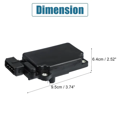 Miniatura 7 de X AUTOHAUX AFH45M14 Medidor de sensor de flujo de aire masivo MAF para Nissan D21 1986 1987 1988 1989 para Nissan Pathfinder 1987 1988 1989