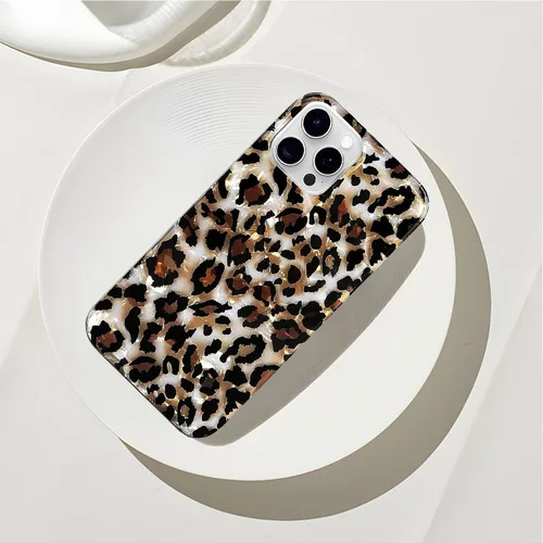 Miniatura 4 de J.west Funda compatible con iPhone 11 Pro Max de 6.5 pulgadas, diseño de leopardo para mujeres y niñas, bonito diseño de patrón de guepardo, funda