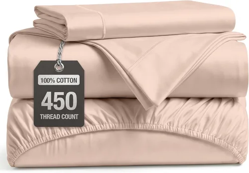 Miniatura 37 de LANE LINEN - Sábanas tamaño Split King para cama ajustable, 450 hilos, 100% algodón, 2 sábanas bajeras individuales XL, con bolsillo profundo