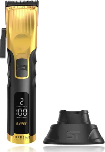 Miniatura 12 de Supreme Trimmer 2Spee STC922 - Cortadora de pelo profesional inalámbrica con hoja extraíble Tiempo de funcionamiento de 210 minutos, motor de 2