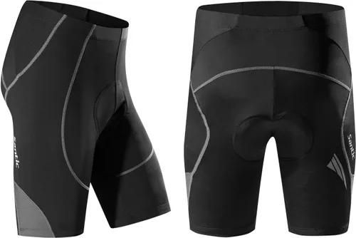 Miniatura 2 de Santic Pantalones cortos de ciclismo acolchados para hombre, pantalones de ciclismo para ciclismo, ropa de ciclismo