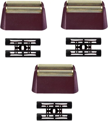 Miniatura 9 de Juego de 2 piezas de repuesto profesional de la serie 5 Star Finale Shaver Shaper Super Close Gold Foil y cortador de barra compatible con Wahl