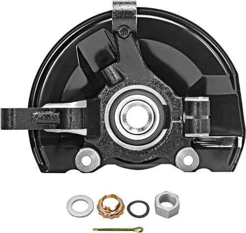 Miniatura 7 de Detroit Axle - Nudillos de dirección delanteros y bujes de rodamiento de rueda para Dodge Caliber Jeep Patriot Compass 2007-2017, 2008 2009 2010