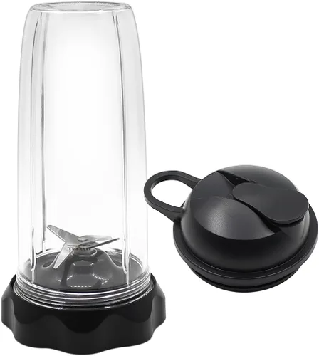Piezas de repuesto Cuchilla con taza y tapa de 32 onzas, compatible con NutriBullet Blender Combo, Pro 1000 y Select 2.0