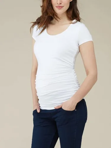 Miniatura 2 de Liu & Qu, camiseta, tops, ropa de maternidad clásica para mujer