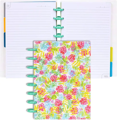 Miniatura 146 de Talia - Cuadernos de notas con tapas, planificador, personalizables, (Azul de Verano, Junior (5.5 pulgadas x 8.5 pulgadas)) Azul verano