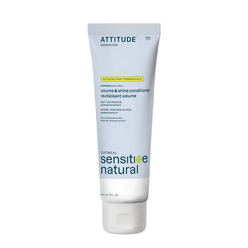 Miniatura 7 de ATTITUDE Acondicionador capilar para cuero cabelludo seco sensible, avena calmante, protege el color, ingredientes derivados naturalmente, probado