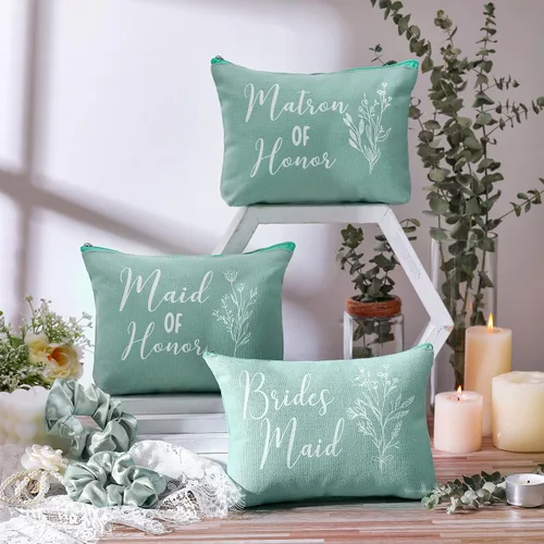 Miniatura 4 de 48 piezas de 8 juegos de regalos de propuesta de dama de honor, regalos a granel de boda Will You Be My Maid of Honor Matron of Honor, bolsas