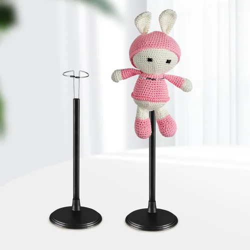 Miniatura 4 de Alipis Soportes de soporte para muñecas de 15.35 pulgadas, soportes de muñeca ajustables portátiles para exhibición y almacenamiento, estantes