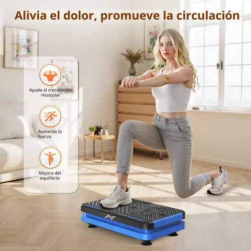 Miniatura 3 de AXV Vibration Plate Fitness Platform Exercise Machine Vibrating Shaking Full Body Shaker Workout Vibrate Stand Shake Board Sport Gym for Weight Loss