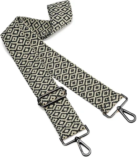 Miniatura 48 de ZOOEASS Hebillas de níquel Correa ancha para el hombro ajustable de repuesto para cinturón de pistola, hebilla de guitarra estilo bandolera