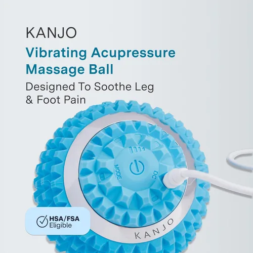 Miniatura 2 de Kanjo Bola vibratoria para aliviar el dolor de pies y acupresión, masajeador de apoyo para pies o piernas y relajante muscular