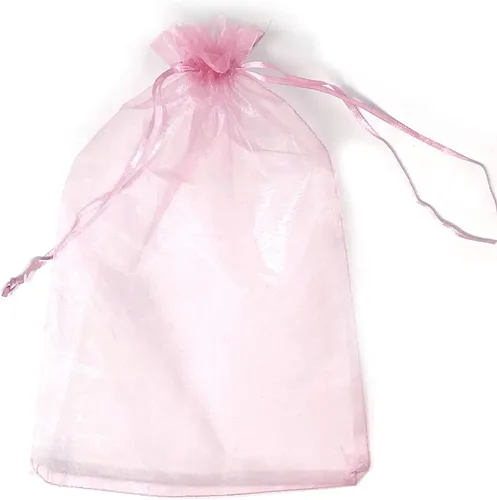 Miniatura 10 de Allgala 100 bolsas de regalo Orangza PF53400 con cordón, 8 x 12 pulgadas, surtidas