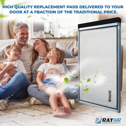 Miniatura 5 de RAYAIR SUPPLY Almohadillas de filtro de repuesto de 20 x 20 pulgadas compatibles con filtros de aire Cimatec Airscreen 1000 de 20 x 20 (paquete de 4)