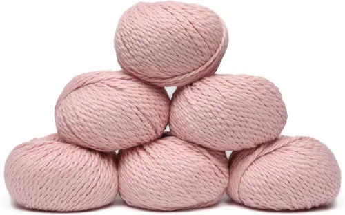 Miniatura 52 de Juego de 3 madejas 100% de lana de alpaca bebé, peso voluminoso, fabricadas en Perú, celestial suave y perfecto para tejer y tejer a ganchillo
