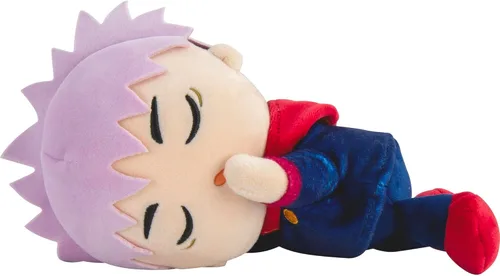 Club Mocchi-Mocchi - Peluche de Suya Suya Suya Sleeping Friend Jujutsu Kaisen, figura de peluche de Yuji Itadori, figura coleccionable de JJK,