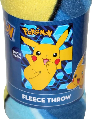 Miniatura 4 de Pokémon "Pikachu" Manta de forro polar, 45 x 60 pulgadas