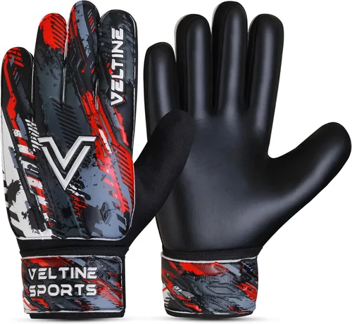 Guantes de portero de fútbol para niños, jóvenes y adultos, guantes de portero de fútbol con protección doble en la muñeca y palmas de látex