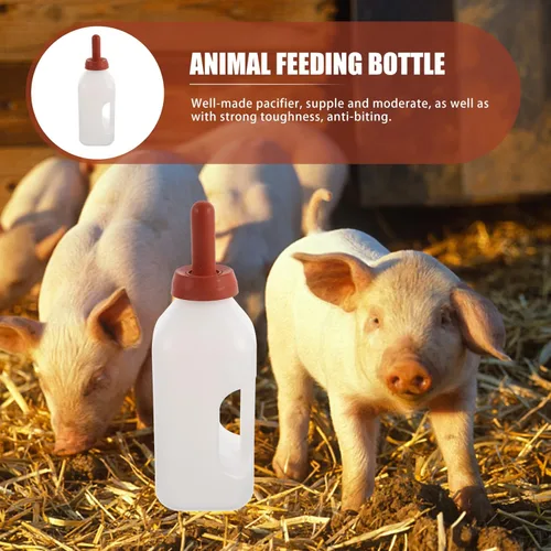 Miniatura 5 de Biberones de alimentación de cordero, botella de animales para mascotas, botella de leche de cabra, botella de leche de ternero, botella de bebida