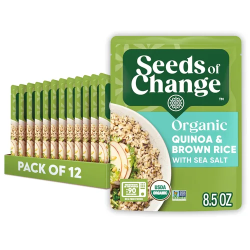 Miniatura 15 de SEEDS OF CHANGE Quinoa orgánica y arroz integral, 8.5 onzas (paquete de 12)