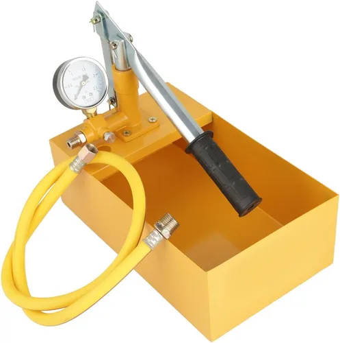 Bomba de prueba hidrostática 2.5Mpa 55.1 lbs 0.4 fl oz / bomba de prueba de presión de agua hidráulica manual para prueba de presión de tubería
