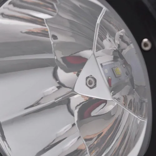 Miniatura 6 de Lightronic Foco LED redondo todoterreno de 7 pulgadas para motocicleta/camión, 6000 K blanco frío de largo alcance, aplicaciones de alta velocidad