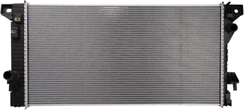 Miniatura 12 de TRQ Radiador de 1 fila de núcleo de aluminio de 26.5 pulgadas de ancho de núcleo compatible con Chevrolet Captiva Sport 2012-2015 Saturn Vue
