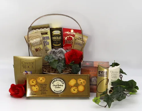 Miniatura 8 de Gift Basket Village Tronco salvaje con la cesta de regalo de San Valentín de Leo el León