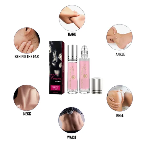 Miniatura 2 de Perfumes de feromonas para mujeres, perfume Phero Roll-On, las mejores fragancias de aceite fero para mujeres para atraer hombres, perfume