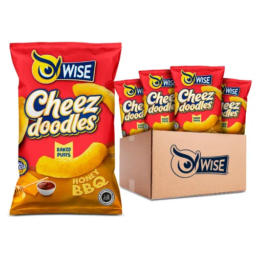 Miniatura 11 de Wise Snacks Cheez Doodles - Puffs horneados, queso cheddar real, 0.875 onzas (42 unidades), sin gluten