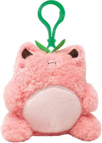 Miniatura 11 de Cuddle Barn PlushGoals - Mini Boba Wawa Clip súper suave y lindo Kawaii rana de peluche de animal de peluche, llavero para bolsa, 4 pulgadas