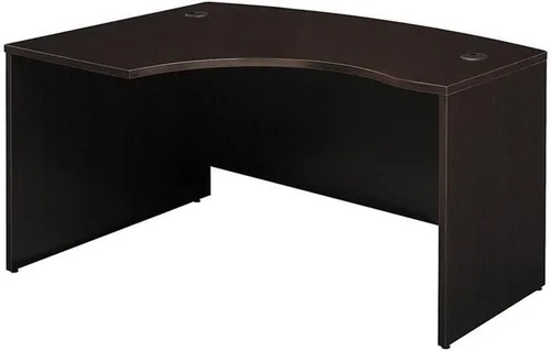 Miniatura 10 de Bush Business Furniture Escritorio Serie C para oficina en casa, 60 pulgadas de ancho x 43 pulgadas de profundidad, color cereza m