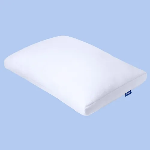 Miniatura 5 de Casper Almohada de respaldo para dormir, tamaño único, color gris y almohada de enfriamiento esencial para dormir, estándar, color blanco