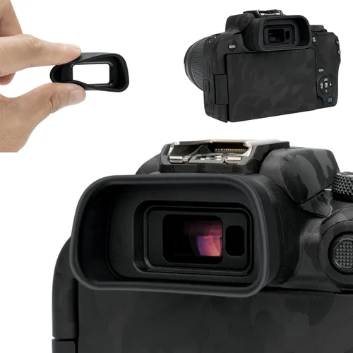 Kiorafoto - Visor ocular de silicona suave extendido, especialmente diseñado para la cámara sin espejo Canon EOS R10