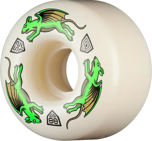 Miniatura 26 de Ruedas de patineta Powell Peralta Dragon Formula 88A, A2, 54mm x 39mm