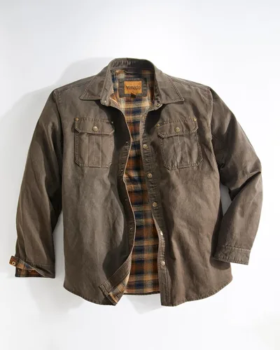 Miniatura 4 de Venado Cotton Suede Concealed Carry Shirt Jacket