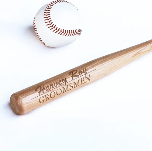 Miniatura 22 de Mini bate personalizado de 18 pulgadas, mini bate de béisbol personalizado, regalo de entrenador personalizado, regalo de equipo, pelota