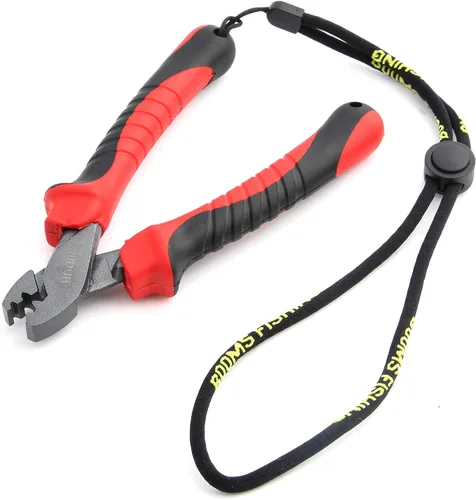 Miniatura 7 de Booms Fishing Herramienta de prensado de pesca CP2 para mangas de un solo barril, con 300 fundas