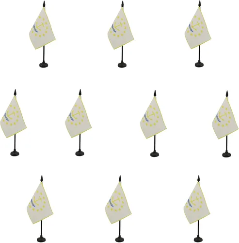 Miniatura 45 de Bandera de mesa de Colorado de 4 x 6 pulgadas, bandera de escritorio del estado de Colorado de EE. UU., 5.9 x 3.9 in, palo y base de plástico negro