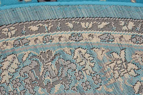 Miniatura 373 de Unique Loom Colección Sialk Hill - Alfombra de área Washington (3 pies 3 pulgadas x 5 pies 3 pulgadas, rectángulo, burdeos/crema)