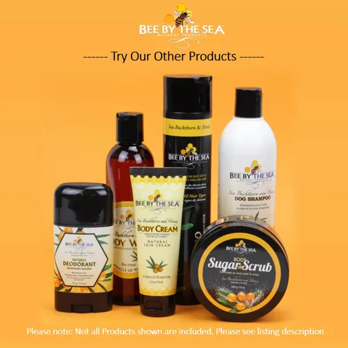 Miniatura 8 de Champú de espino amarillo y miel de Bee by the Sea 12 oz