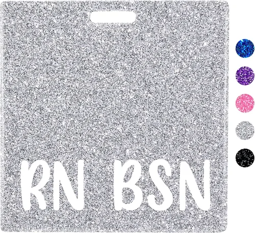 Miniatura 12 de Plifal RN BSN Porta insignia con tarjetero Enfermera Accesorios de enfermería Enfermera registrada Licenciatura en ciencias en enfermería
