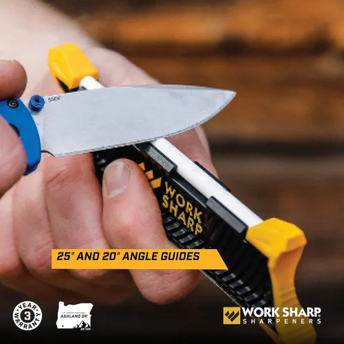 Miniatura 4 de Work Sharp Afilador de cuchillos portátil de bolsillo y para caza, WSGPS-W