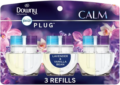 Miniatura 11 de Febreze Fade Defy PLUG - Ambientador antiolor para eliminar olores, Downy April Fresh, Gain Original, Linen & Sky, (3) recargas de aceite perfumado