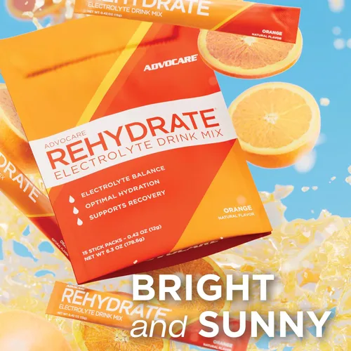 Miniatura 6 de AdvoCare Rehydrate - Mezcla de bebida con electrolitos - Incluye magnesio, sodio, potasio y calcio - antioxidante y fortificado con aminoácidos