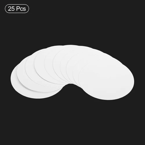 Miniatura 56 de PATIKIL Papel de cartón redondo de 5.9 pulgadas, 25 unidades de círculos de disco en blanco para decoración de fiestas, manualidades, manualidades