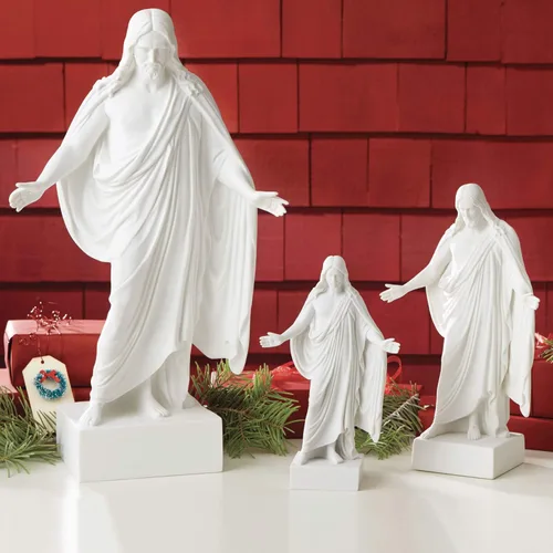 Miniatura 7 de Libro de Deseret – BELOSOL – Estatua de Cristo – Decoración cristiana – Estatua de Jesús – Decoración para el hogar – Escultura inspiradora – Vida