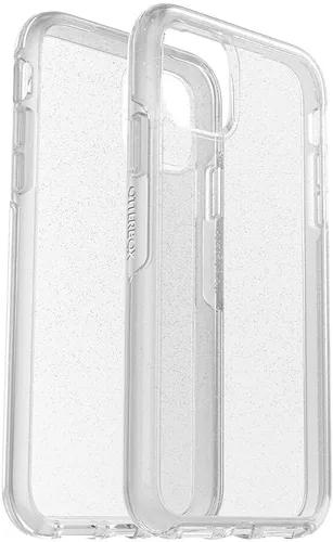 Miniatura 6 de OtterBox Symmetry Clear Series - Funda para el iPhone 11, diseño de estrellas (color plateado y transparente)